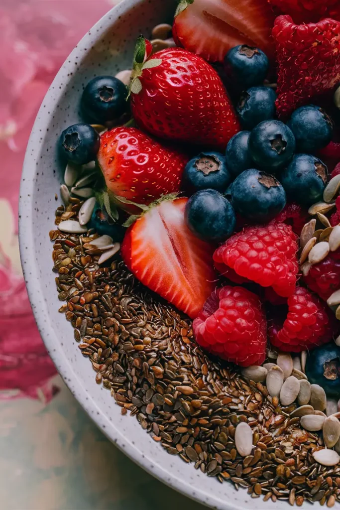 Antioxidant Rich Berries and Seeds