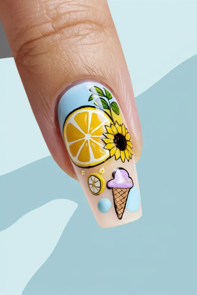 Summer-themed Designs