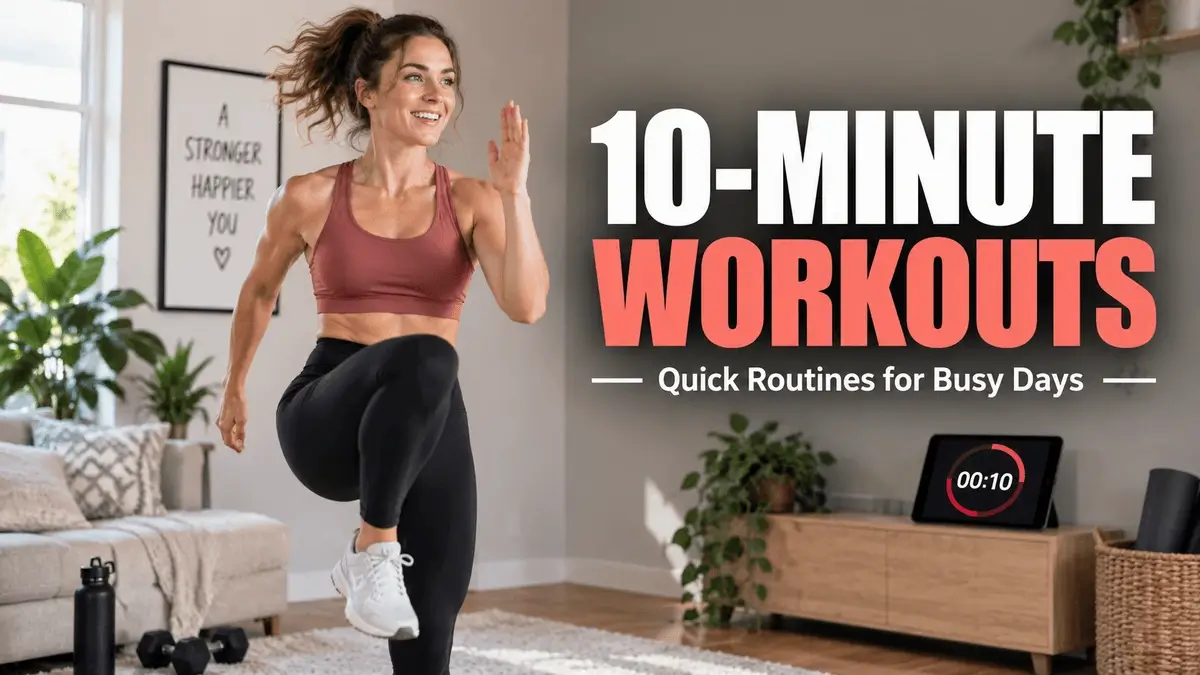 10-Minute Workouts for Busy People: 5 Quick Routines
