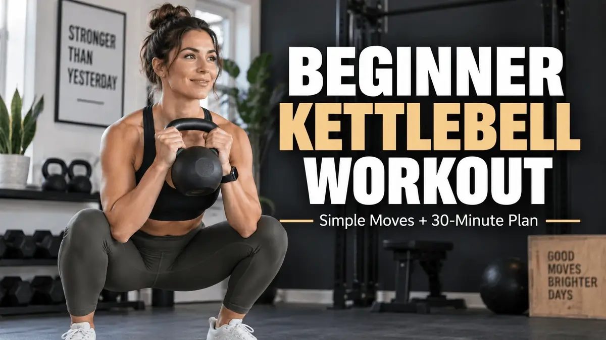 Beginner Kettlebell Workout: 6 Exercises + 30-Minute Plan