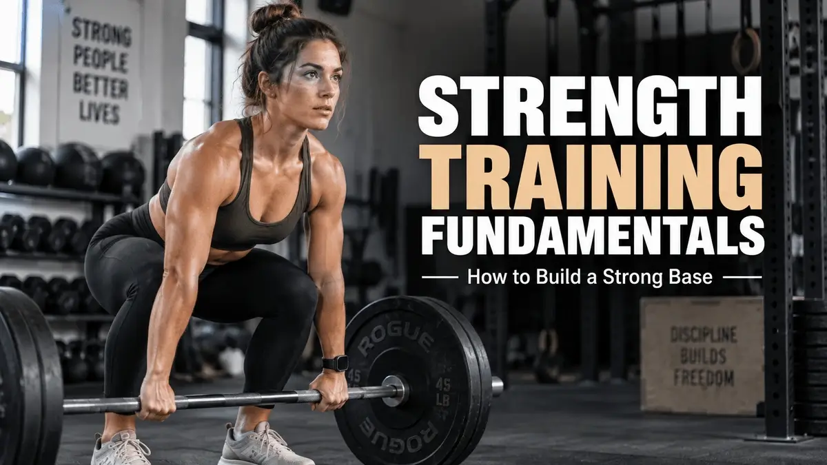 Strength Training Fundamentals: A Beginner’s Guide